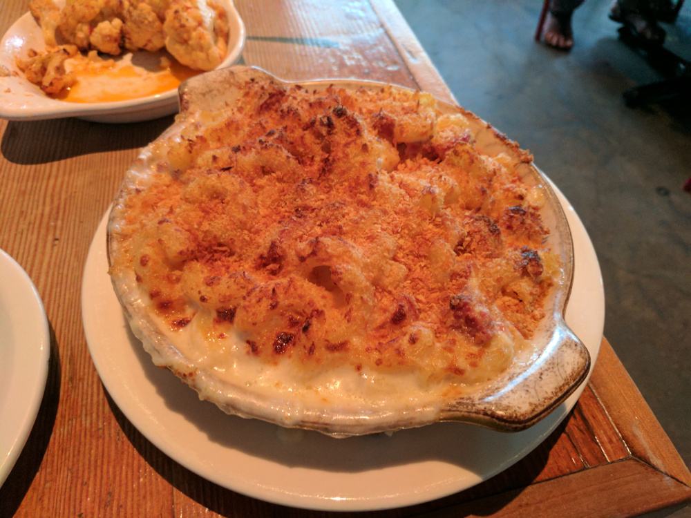 Homeroom's Gilroy Garlic Mac and Cheese